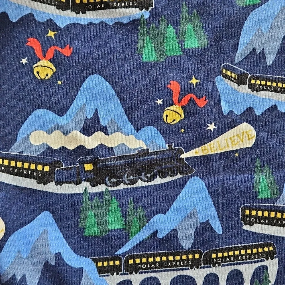 Hanna Andersson Size 8‎ Polar Express Top - Picture 2 of 4